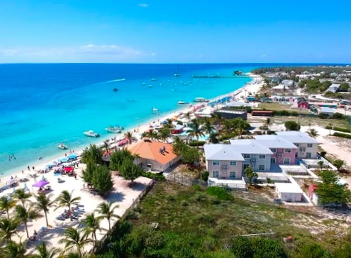 the coastline of Grand Turk