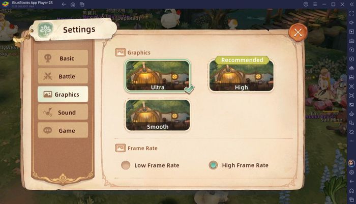 Chơi Tree of Savior: Neverland -TTH với đồ họa sắc nét cùng tốc độ khung hình 60 FPS.