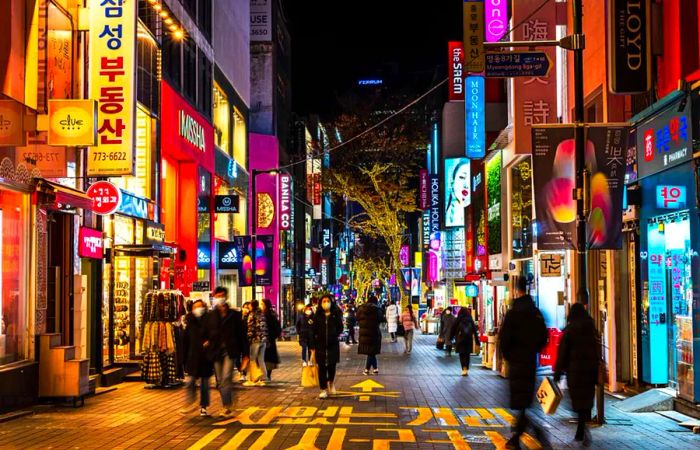 Myeongdong, Seoul, Korea