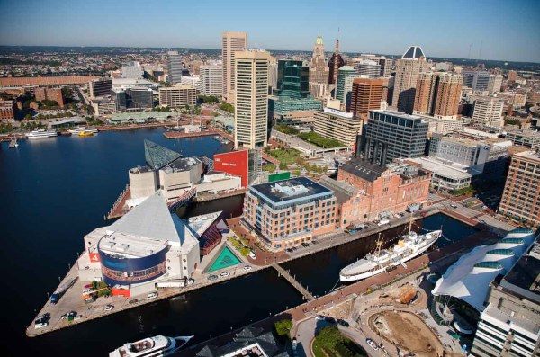 Skyline of Baltimore