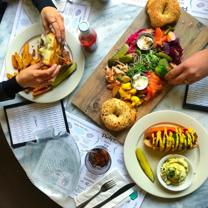 Perly’s introduces contemporary Jewish cuisine to downtown Richmond, featuring traditional deli sandwiches and a legendary brunch experience.