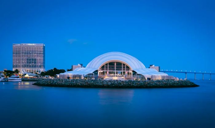 The Rady Shell at Jacobs Park in San Diego