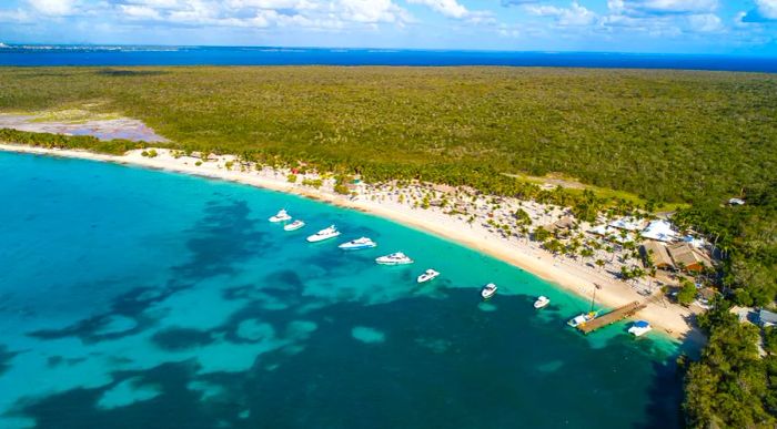 Isla Catalina in the Dominican Republic