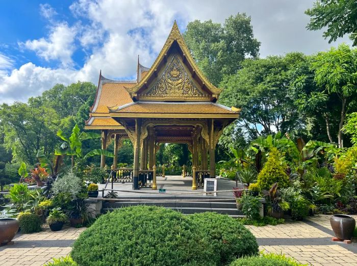 The Thai pavilion at Olbrich Botanical Gardens