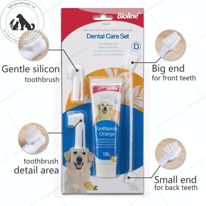 Hình ảnh bộ kem đánh răng Dental Care Set Bioline 1