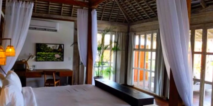 Interior view of a villa at Nayara Bocas del Toro, Panama