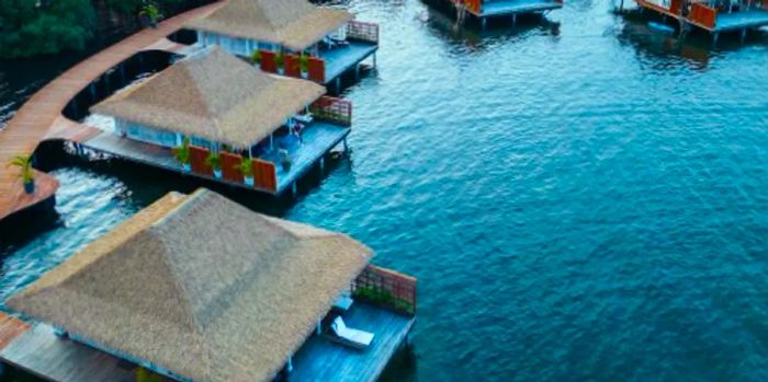 Overwater villas at the Nayara Bocas del Toro resort in Panama