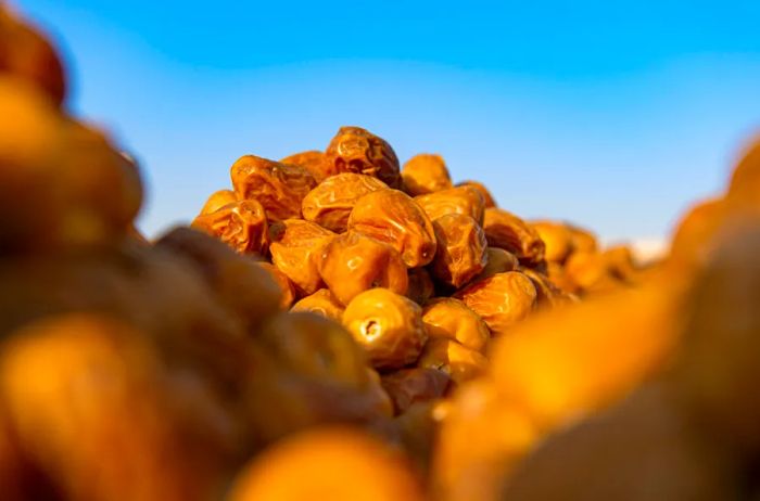 Dates are a staple in the Saudi diet.