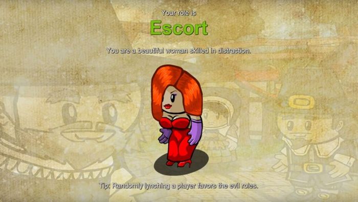 Cách chơi vai trò Escort trong Town of Salem