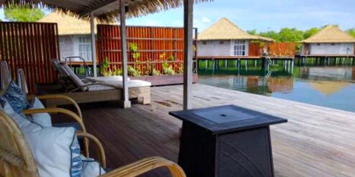 View from the terrace of a villa at Nayara Bocas del Toro, Panama - photo by Billie Cohen