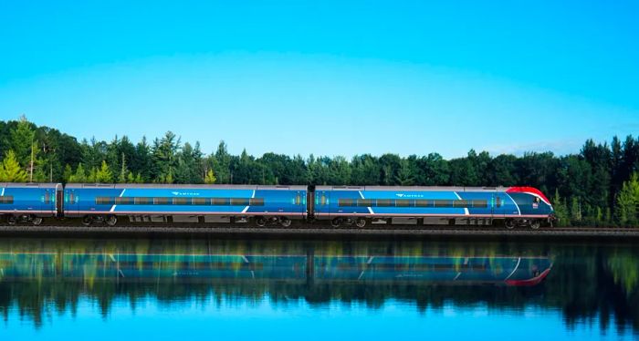 Amtrak's trains are undergoing a stylish transformation.