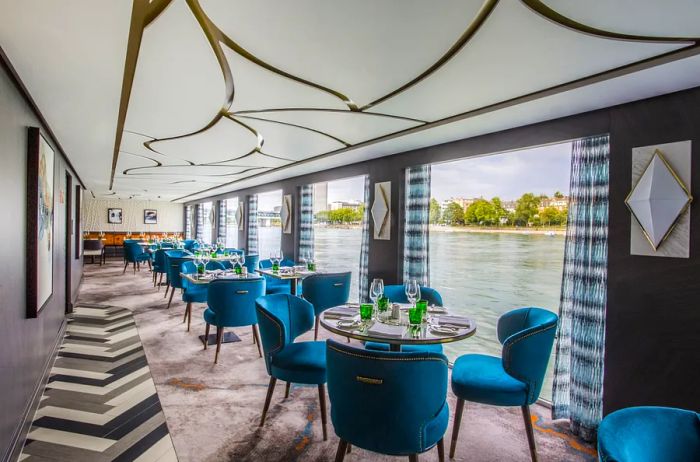 Riverside is determined to impress with a superior culinary experience on its vessels.