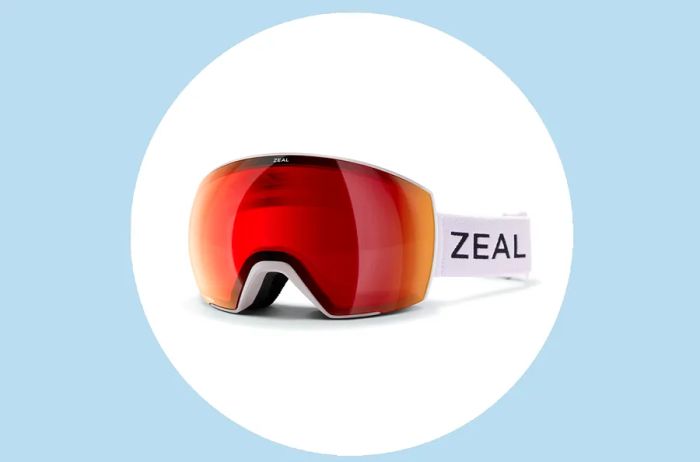 White Zeal Optics Hangfire Ski Goggles