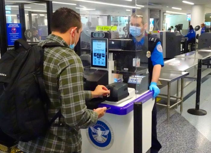 Los Angeles International Airport is one of the locations where TSA is piloting new facial recognition technology.