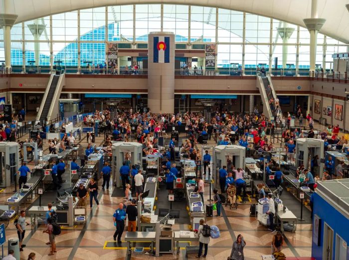 TSA and airlines caution that airport lines across the nation may be especially long this holiday season.