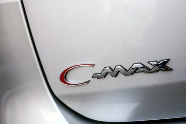 Ford C-Max Emblem on the Rear of the Vehicle