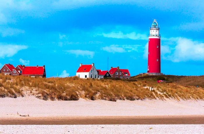 Eierland Lighthouse on the Dutch island of Texel. (Photo by fotografie.opzolder.com / Getty Images)