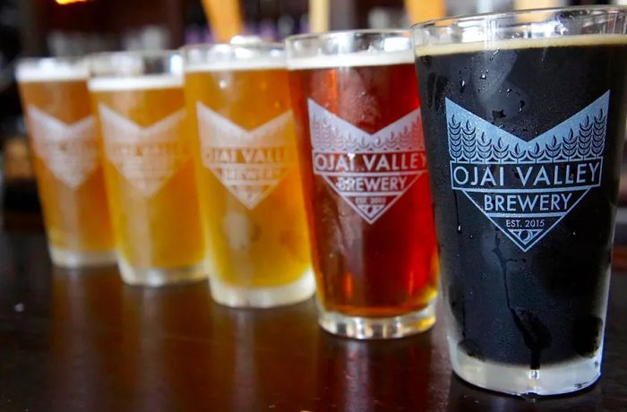 (Image courtesy of Ojai Valley Brewery)