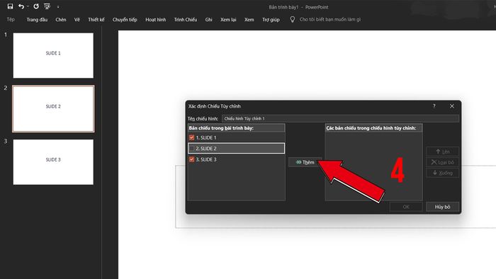 hướng dẫn chèn trang chiếu mới trong PowerPoint