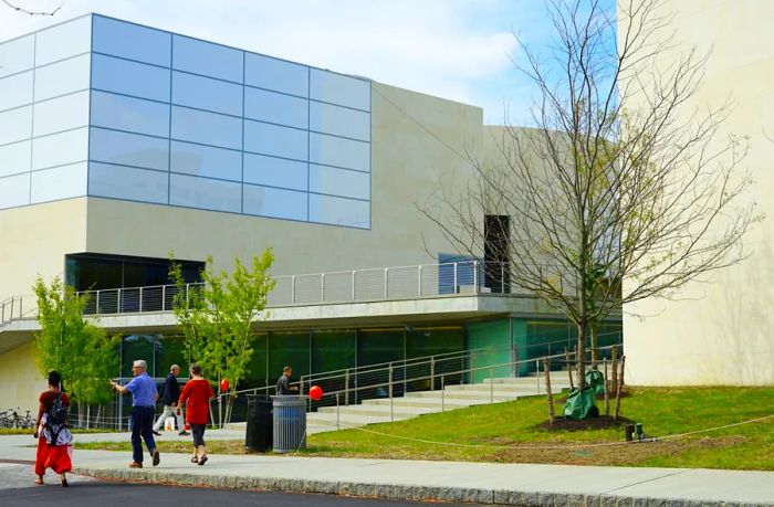 The Lewis Center for the Arts officially opened its doors in October 2017