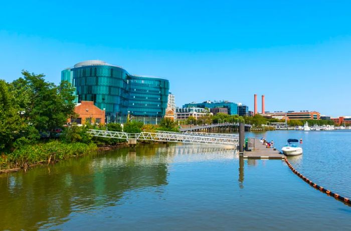 The Anacostia Riverwalk Trail in Washington, D.C.