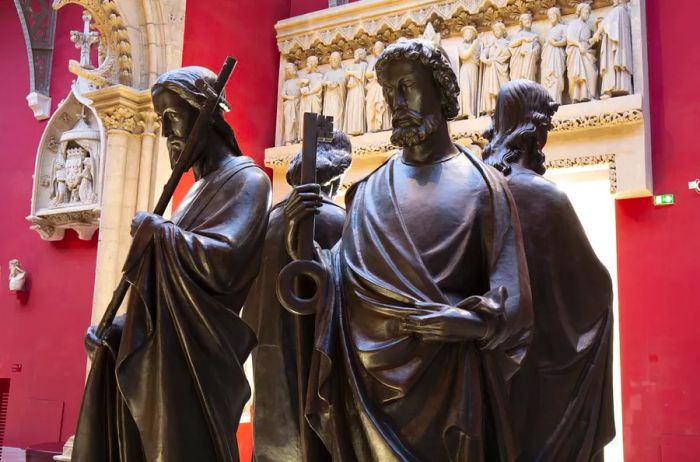 Once the <i>Notre-Dame de Paris: From Builders to Restorers</i> exhibit concludes in 2024, these statues will be returned to their watchful positions atop Notre-Dame's spire.