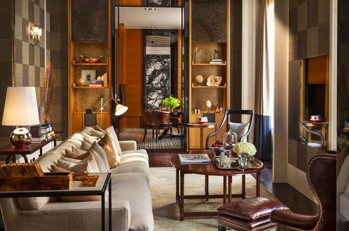 Rosewood London's Manor House Suite spans over 2,200 square feet of luxury.