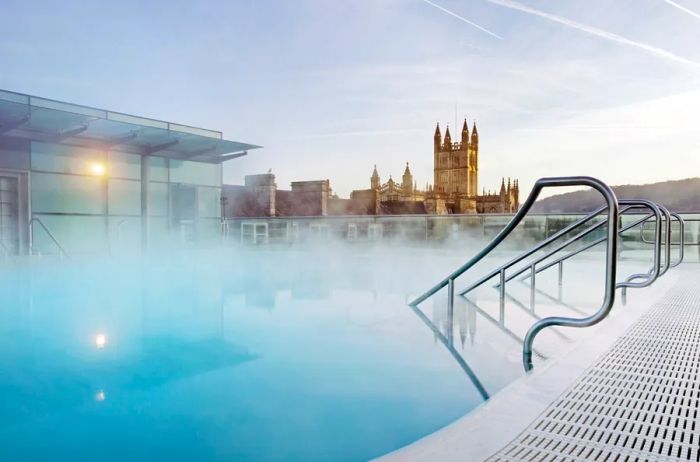 Thermae Bath Spa's Outdoor Pool