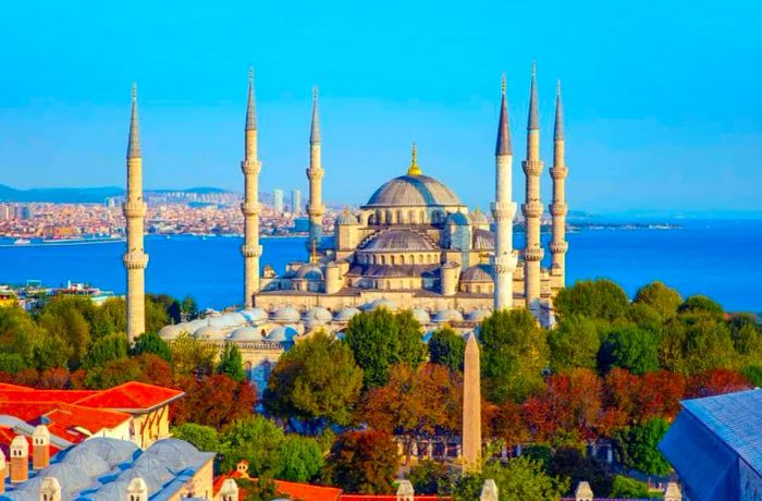 Blue Mosque (Sultanahmet Camii), Istanbul, Turkey