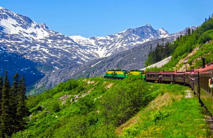 White Pass Yukon Route in Alaska