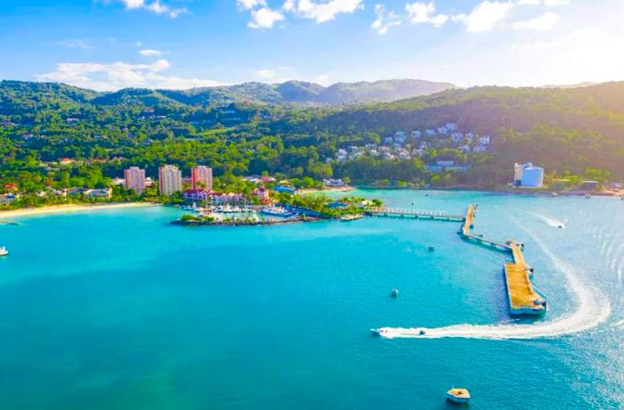 Cruise terminal located in Ocho Rios, Jamaica