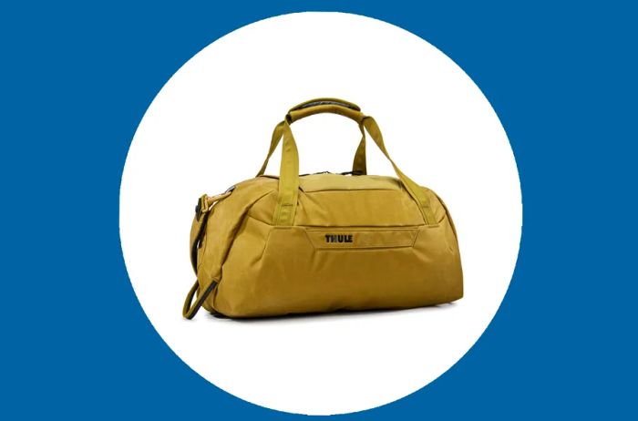 Khaki Thule Duffel Bag