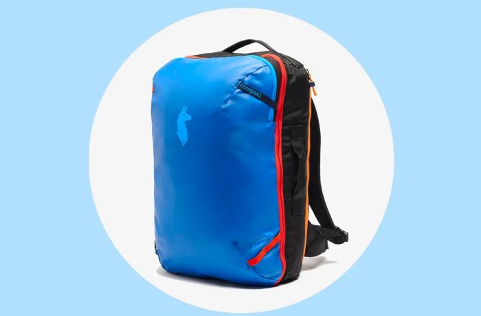 cotopaxi backpack in blue