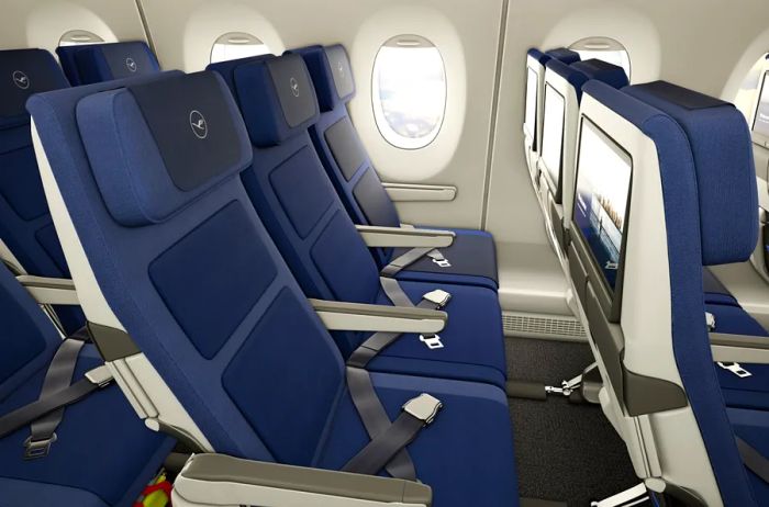 Lufthansa's Allegris economy seating options