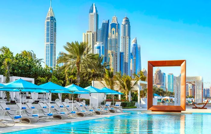 Drift is among the numerous beach clubs scattered throughout Dubai.