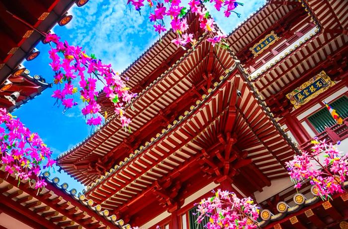 Buddhist temple in Singapore