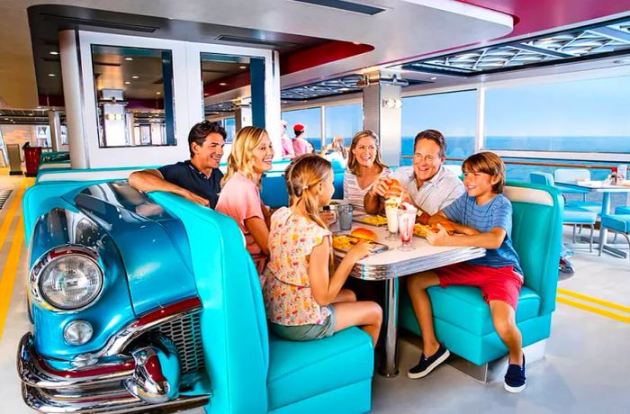 American Diner aboard Dinogo Encore