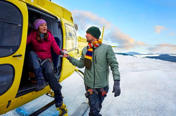 Helicopter Tour and Guided Walk at Mendenhall Glacier, Alaska