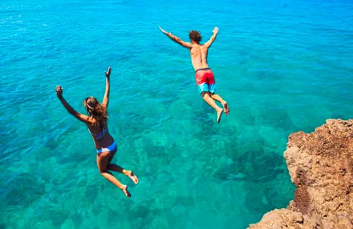 Cliff Diving During Your Caribbean Cruise