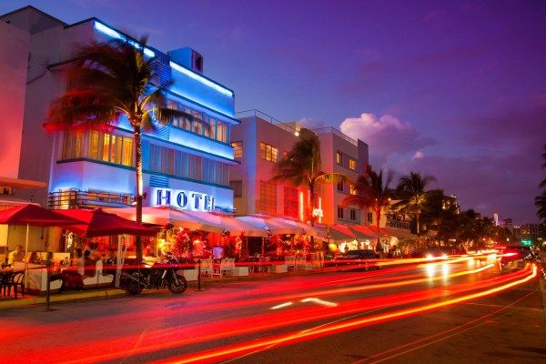 The Art Deco District of South Beach. (Photo by Pgiam/Getty Images)