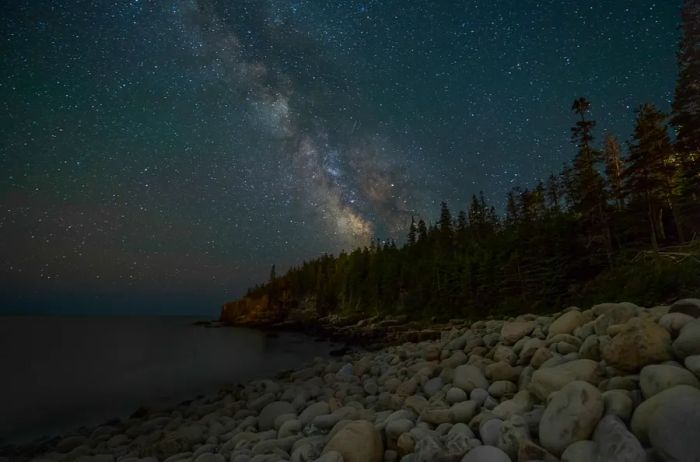 Starry Night in Acadia National Park