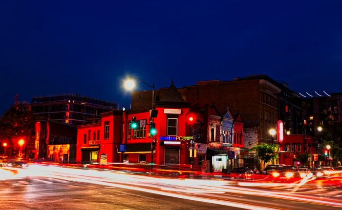 The Metro PCS building on Florida Ave