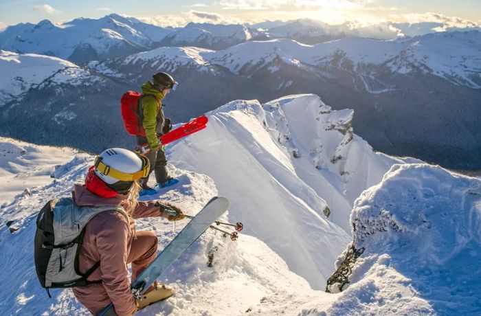 Whistler Blackcomb ranks among the premier ski resorts in Canada.