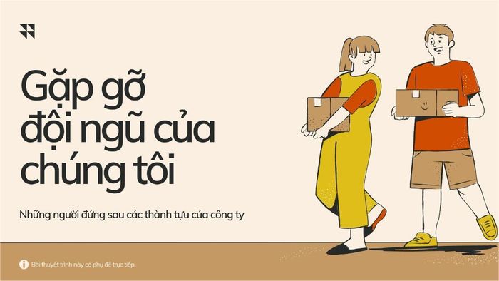 Mẫu slide để giới thiệu các thành viên trong nhóm