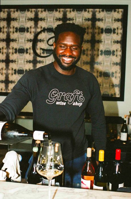 Femi Oyeridan is a sommelier and proudly identifies as a “music junkie.”