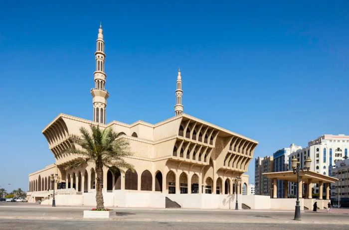 The King Faisal Mosque in Saudi Arabia