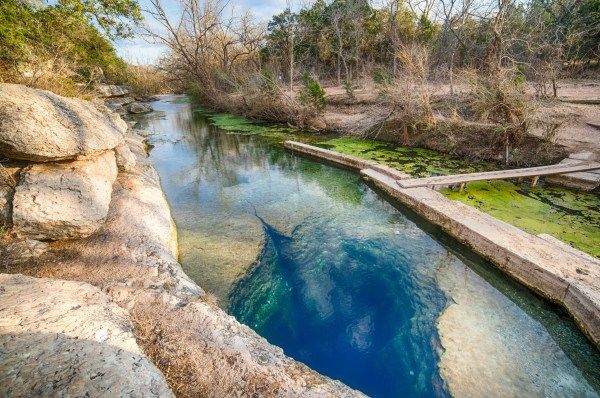 Jacobs Well in Texas Hill Country (Image courtesy of Wells/Getty Images)