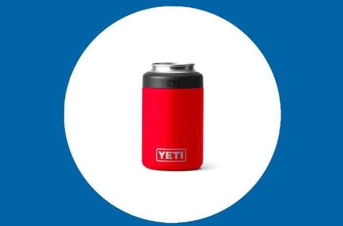 Yeti 12-oz. Colster Can Cooler in vibrant red