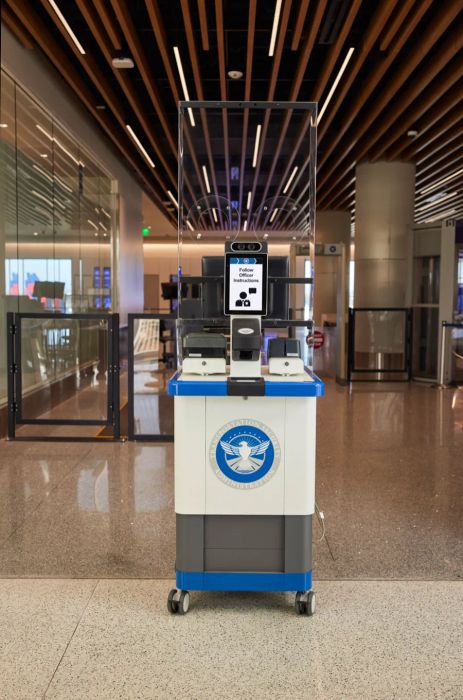 Self-Service Station at TSA