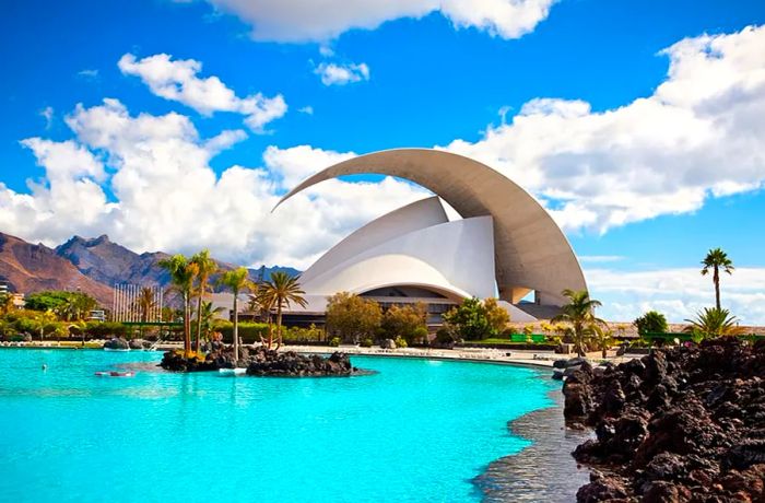 Tenerife Auditorium, Santa Cruz, Tenerife, Canary Islands, Spain